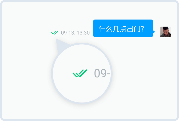 已读回执